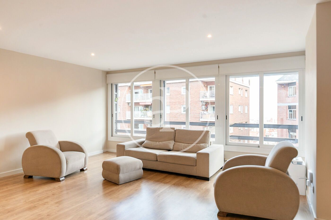 Sala de estar de Piso en venta en  Barcelona Capital con Aire acondicionado, Calefacción y Terraza
