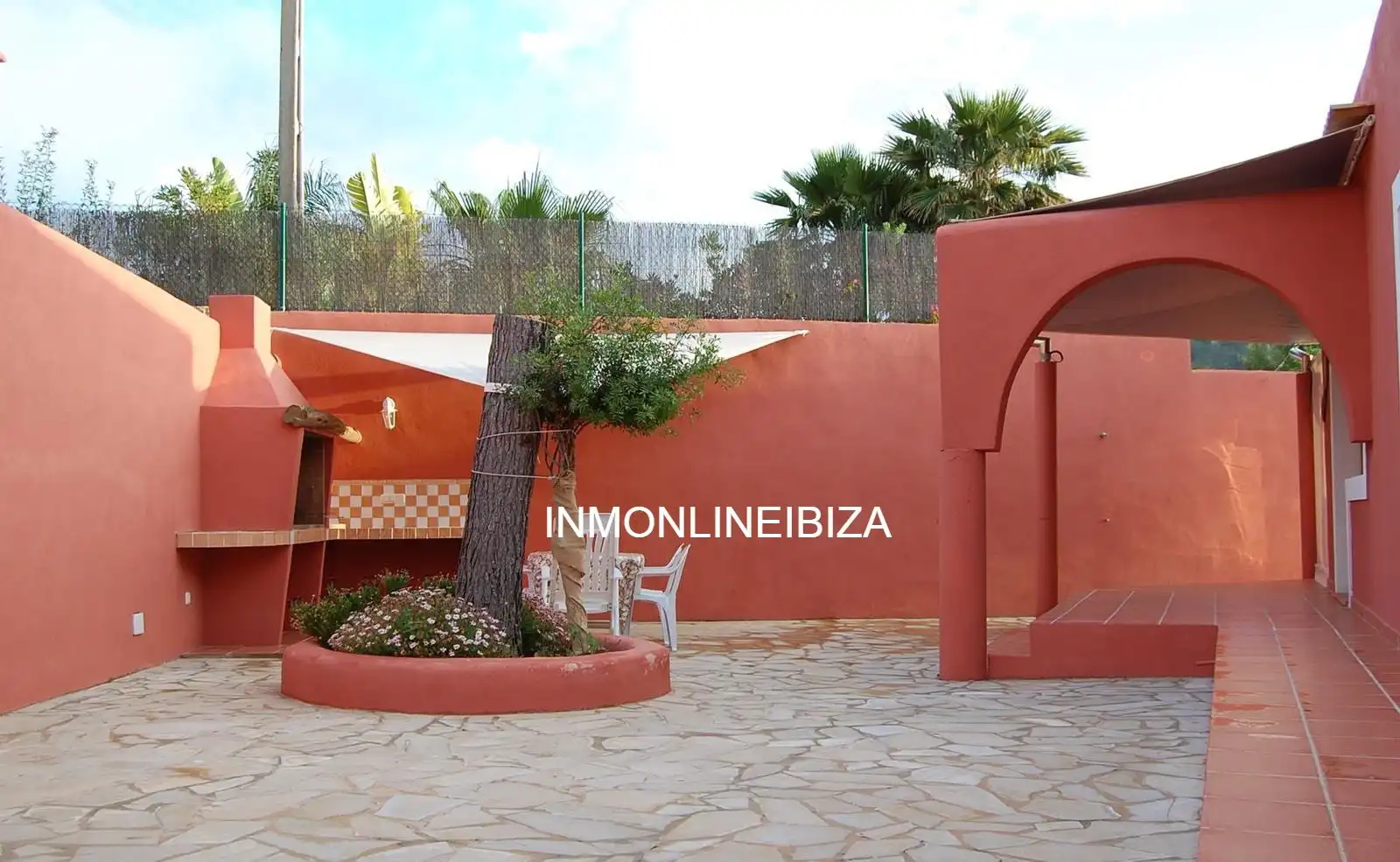 Casa o chalet de alquiler en Sant Josep de sa Talaia con Jardín privado, Terraza y Piscina