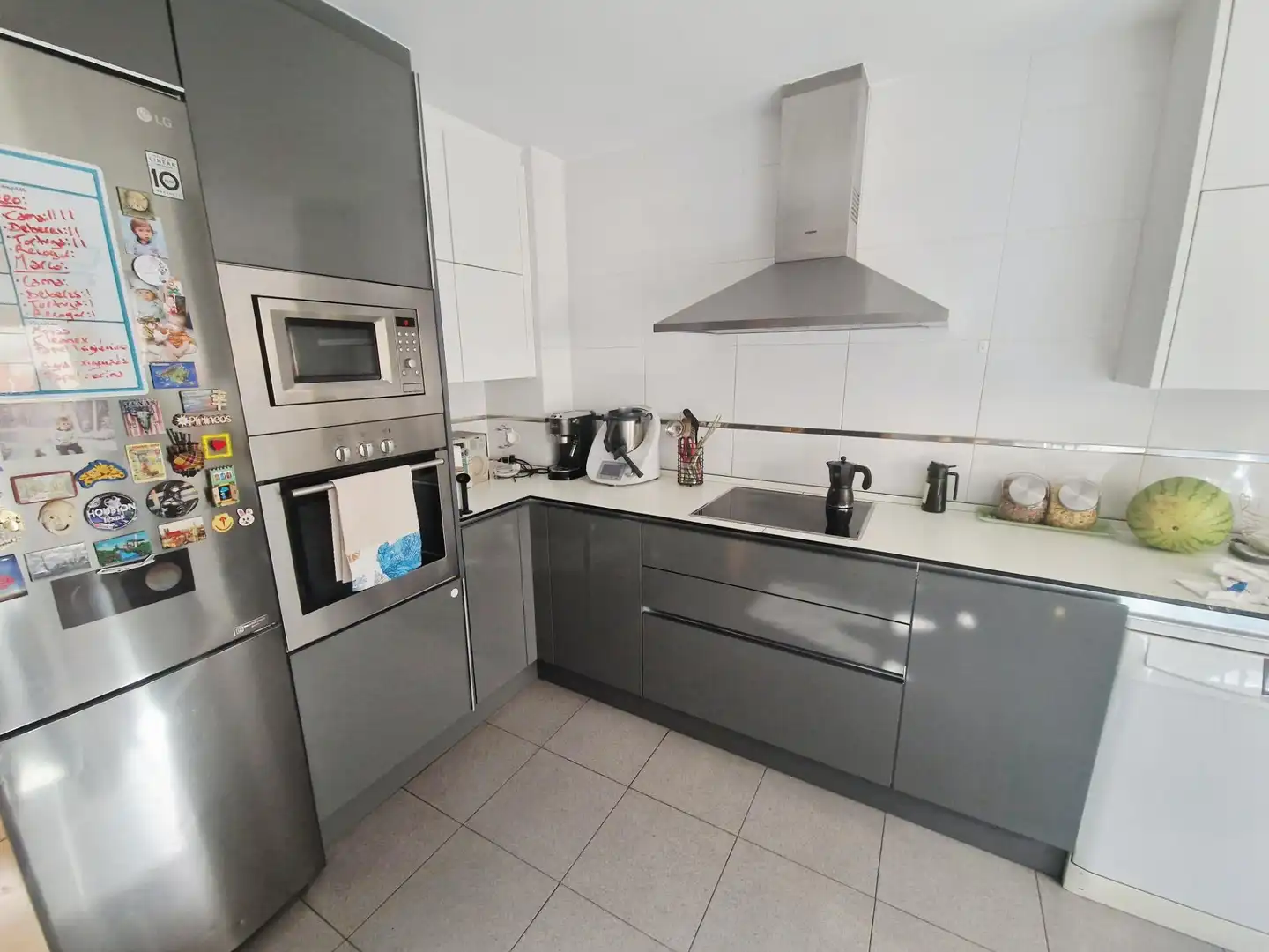 Cocina de Casa adosada en venta en Ciudad Real con Calefacción, Jardín privado y Terraza