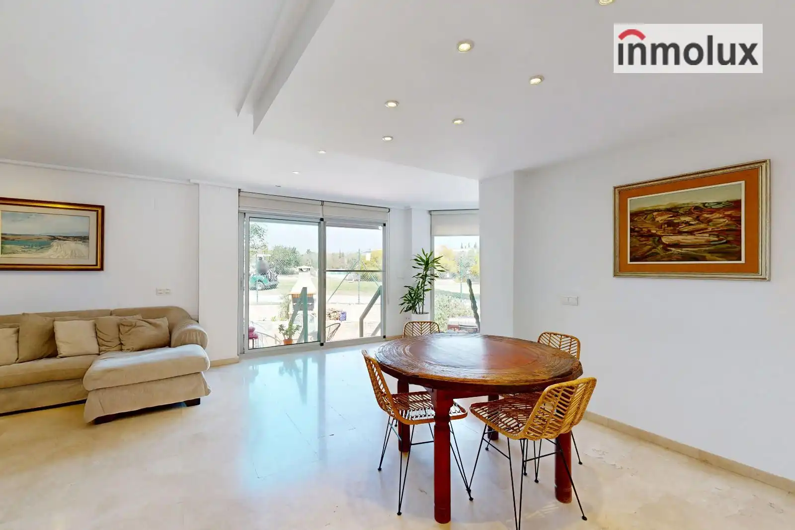 Living room of Detached homes for sale in Alicante / Alacant  with Air Conditioner, Heating and Terrace