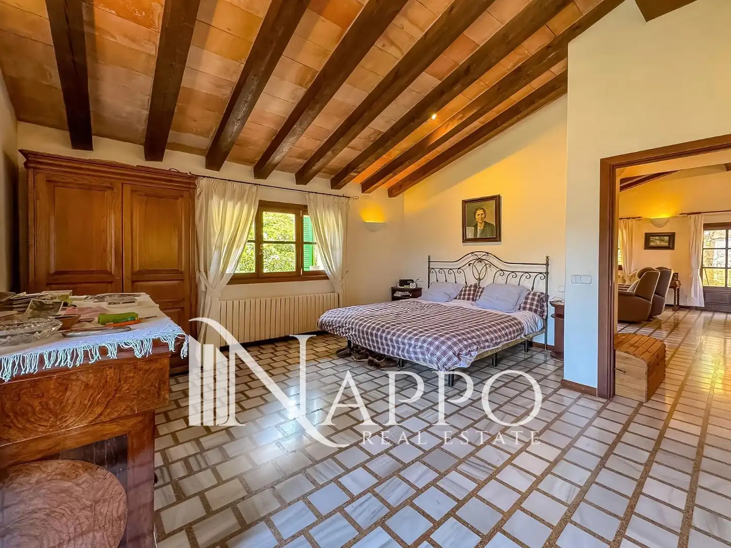 Bedroom of Houses for sale in Sóller  with Air Conditioner, Storage room and Swimming Pool