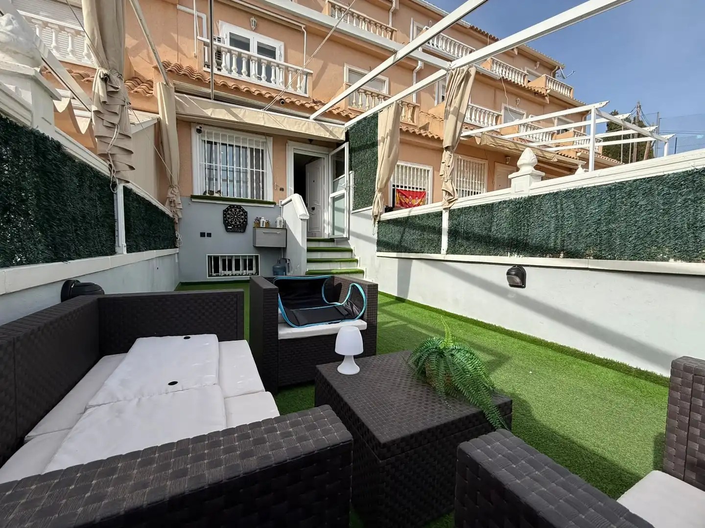 Terrassa de Casa o xalet en venda en Santa Pola amb Aire condicionat, Calefacció i Jardí privat