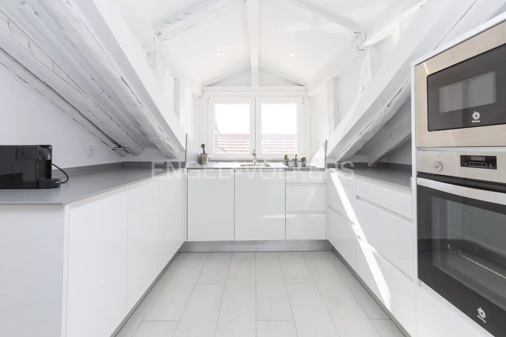 Cocina de Piso de alquiler en Madrid con Aire acondicionado, Calefacción y Amueblado