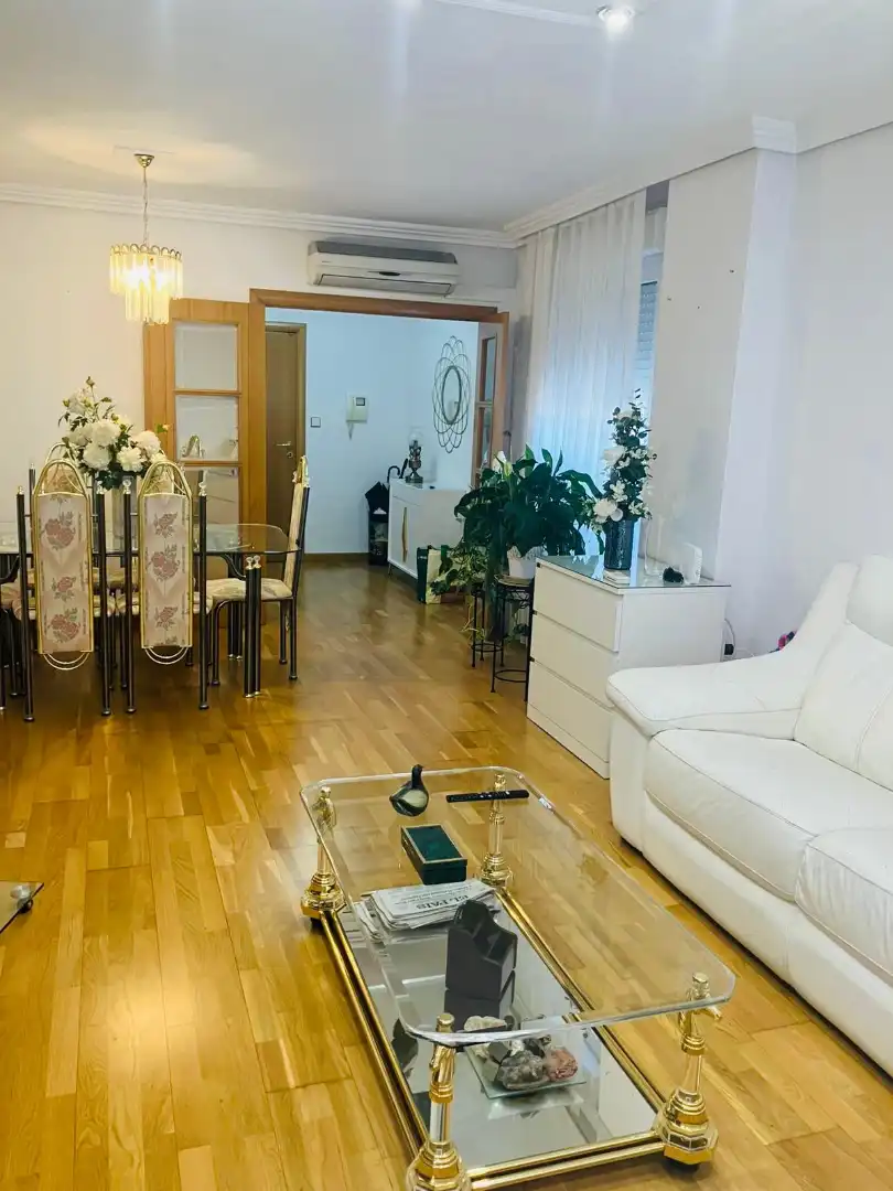 Sala d'estar de Pis en venda en Fraga amb Aire condicionat, Calefacció i Moblat