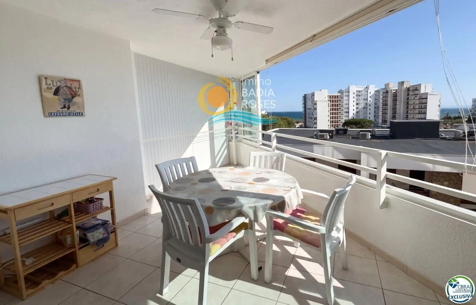 Terraza de Piso en venta en Roses con Calefacción, Parquet y Terraza