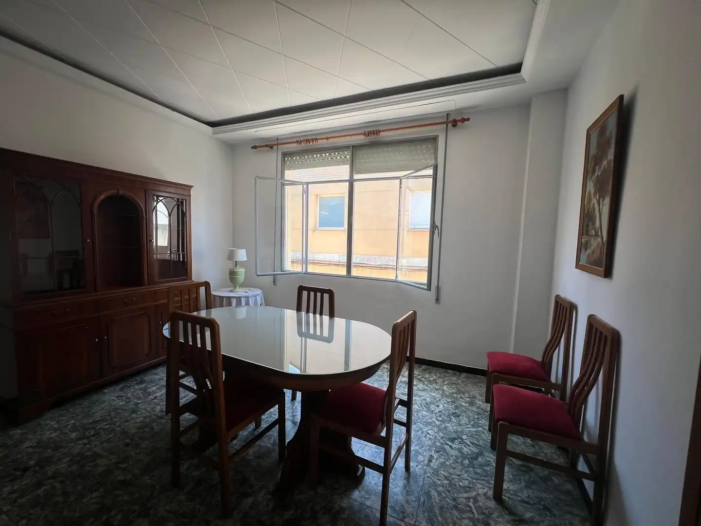 Comedor de Piso de alquiler en La Font d'en Carròs con Terraza y Amueblado