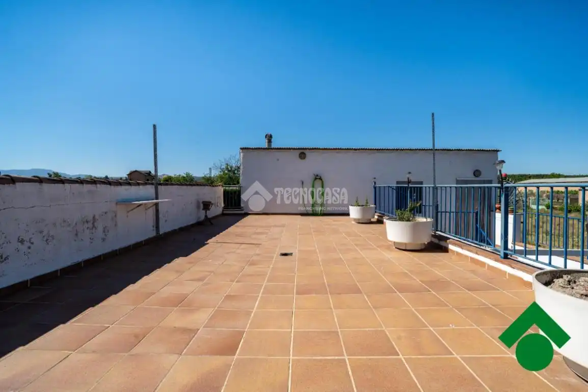 Terraza de Finca rústica en venta en Santa Fe con Aire acondicionado