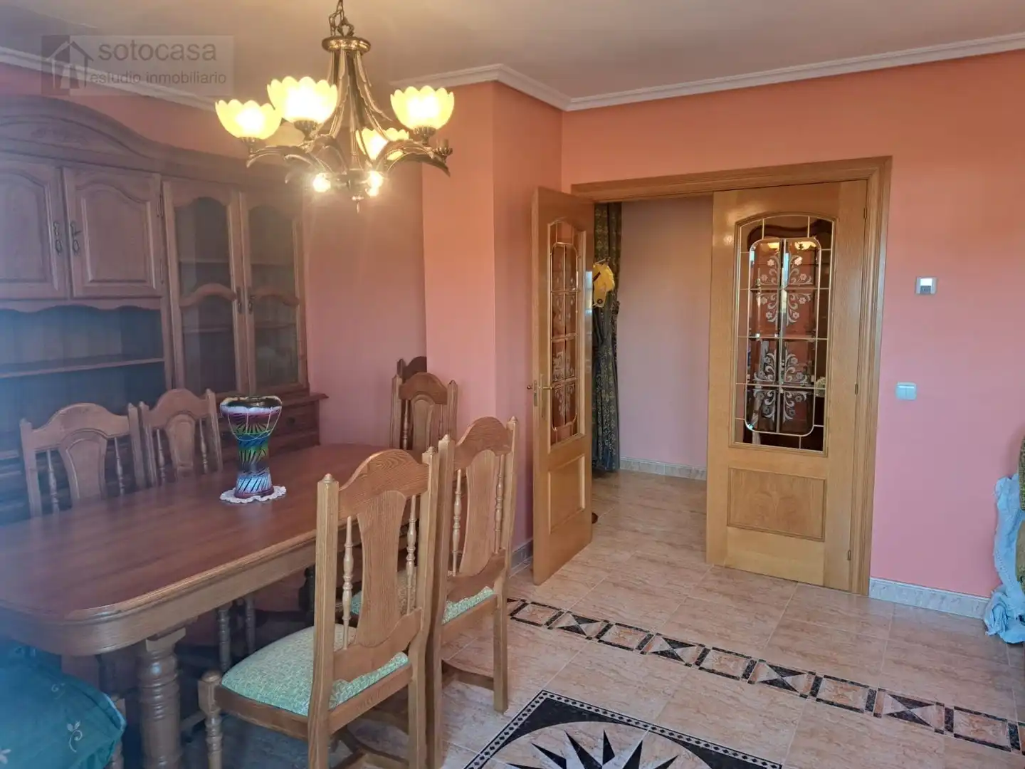 Dining room of Attic for rent in Valladolid  with Heating, Terrace and Swimming Pool