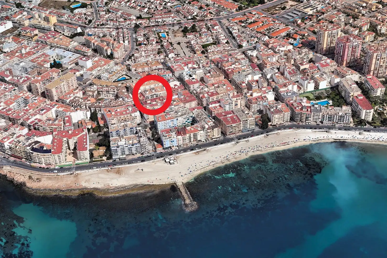 Vista exterior de Apartament en venda en Torrevieja amb Aire condicionat, Calefacció i Terrassa