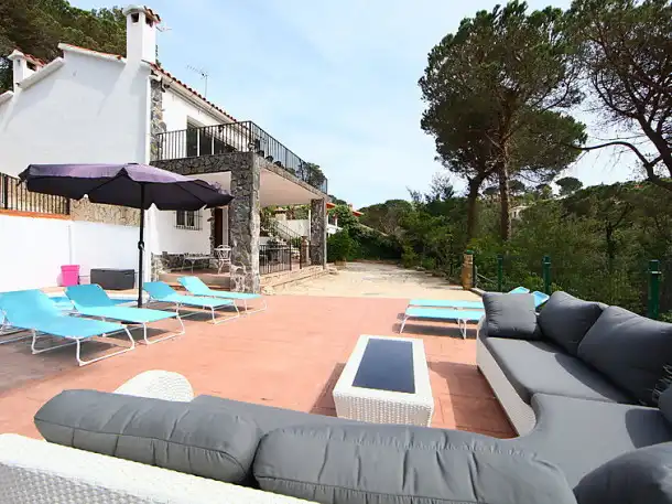 Terraza de Casa o chalet en venta en Vidreres con Aire acondicionado, Jardín privado y Terraza