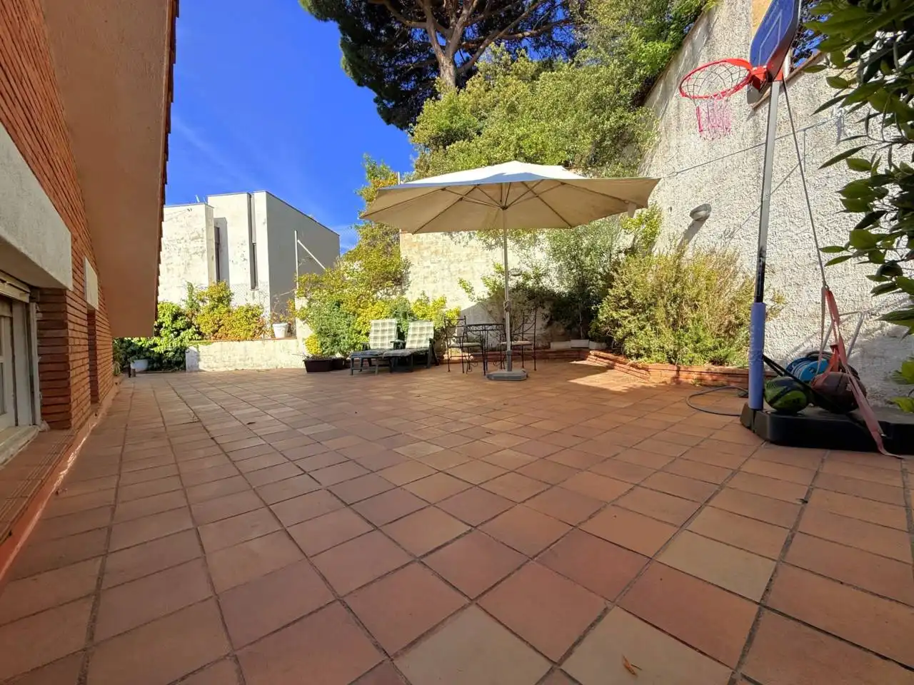 Terrassa de Casa o xalet en venda en L'Ametlla del Vallès amb Calefacció, Jardí privat i Terrassa