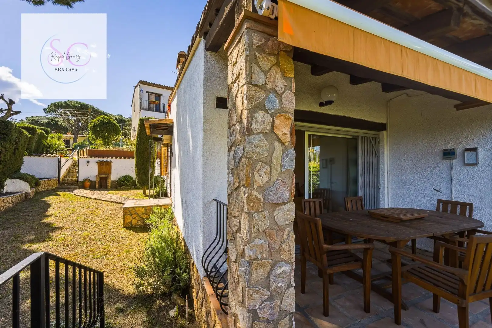 Terrasse von Einfamilien-Reihenhaus zum Verkauf in Santa Cristina d'Aro