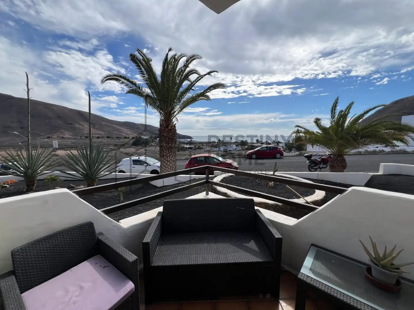 Terrasse von Wohnungen zum Verkauf in Tuineje mit Terrasse, Möbliert und Gemeinschaftspool