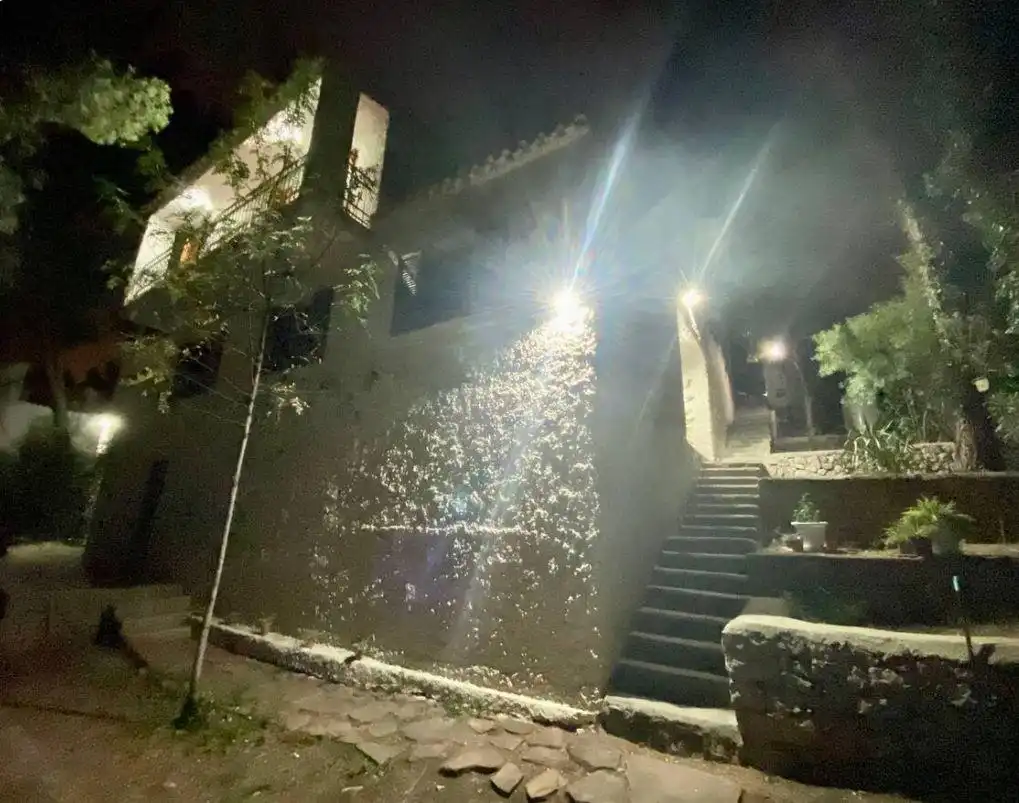 Vista exterior de Casa o xalet en venda en Benicasim / Benicàssim amb Aire condicionat, Jardí privat i Terrassa