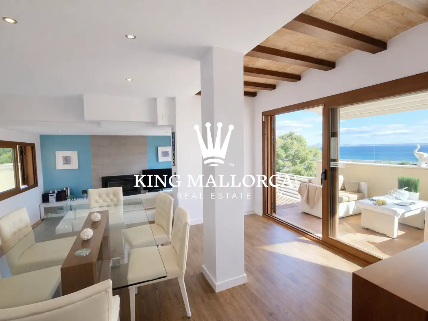 Comedor de Ático en venta en Calvià con Aire acondicionado, Calefacción y Terraza