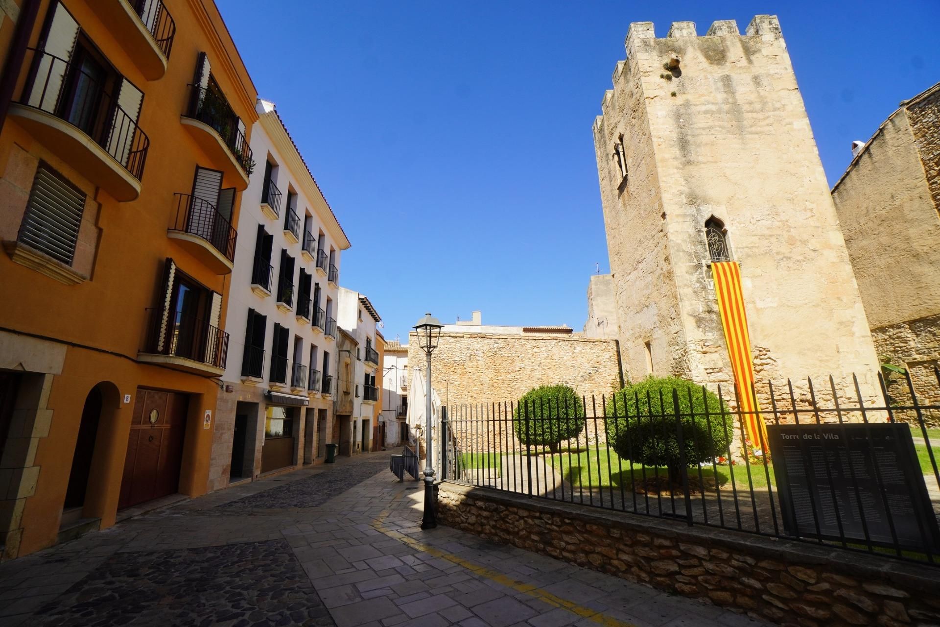 Exterior view of Single-family semi-detached for sale in Torredembarra  with Heating, Terrace and Storage room