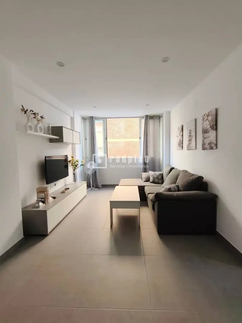 Sala de estar de Piso de alquiler en Málaga con Terraza