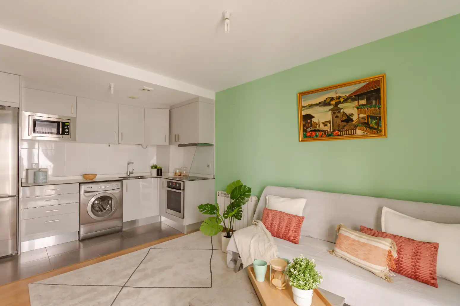Living room of Flat for sale in Congostrina  with Heating