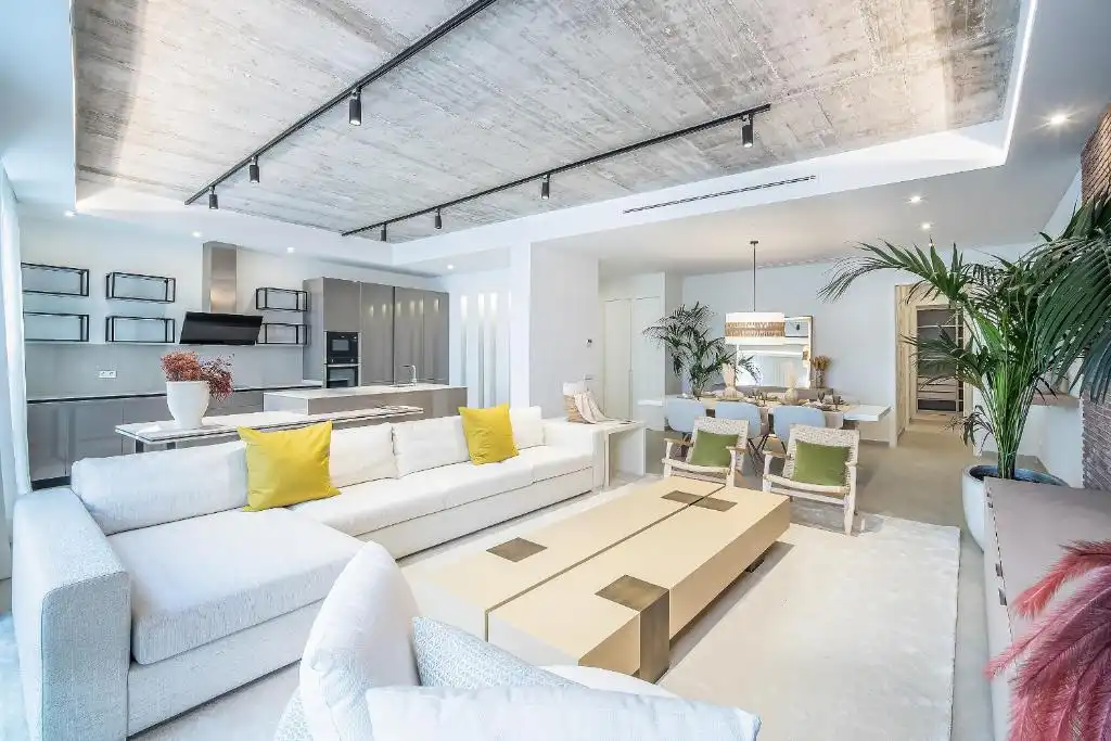 Sala d'estar de Pis de lloguer en Marbella Centro