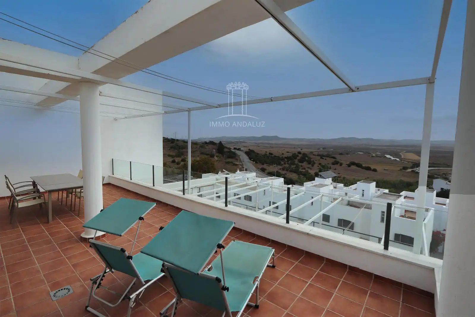 Terrasse von Wohnung zum Verkauf in Conil de la Frontera mit Klimaanlage, Heizung und Terrasse
