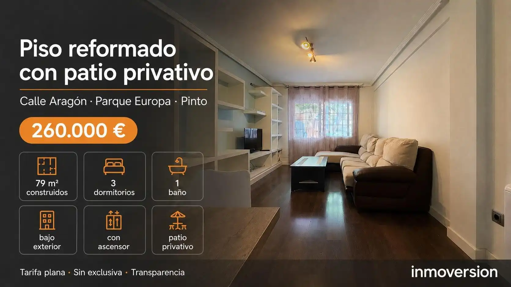 Sala d'estar de Planta baixa en venda en Pinto amb Aire condicionat i Calefacció