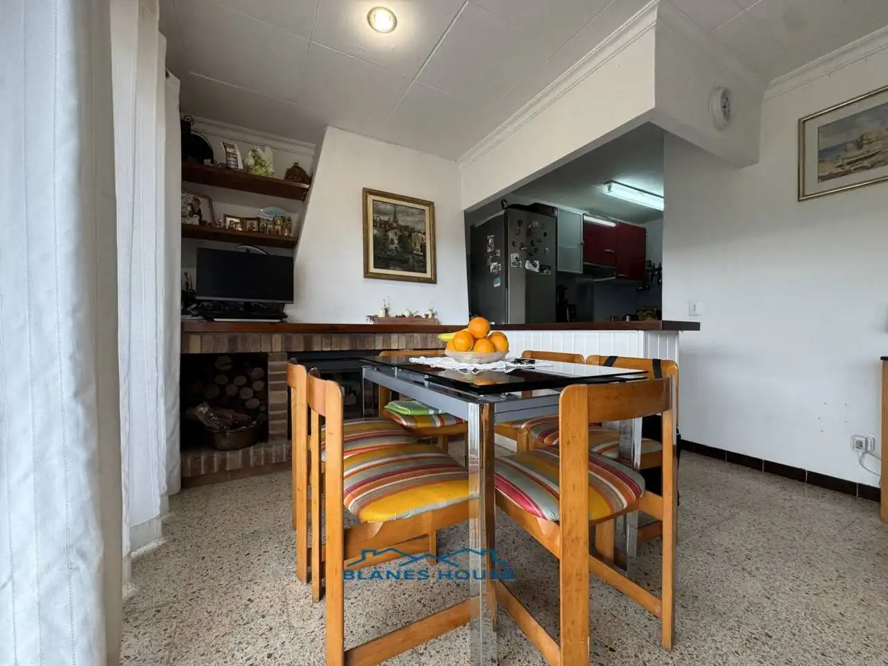Esszimmer von Wohnung zum Verkauf in Lloret de Mar mit Klimaanlage und Terrasse