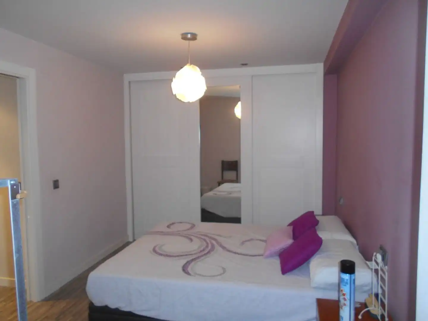 Bedroom of Flat for rent in Valencia  with Air Conditioner, Heating and Terrace