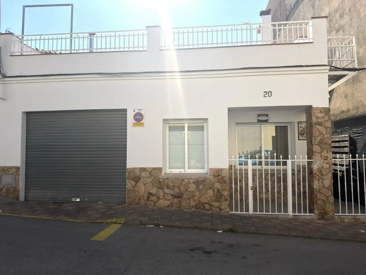 Vista exterior de Casa adosada en venta en Tordera