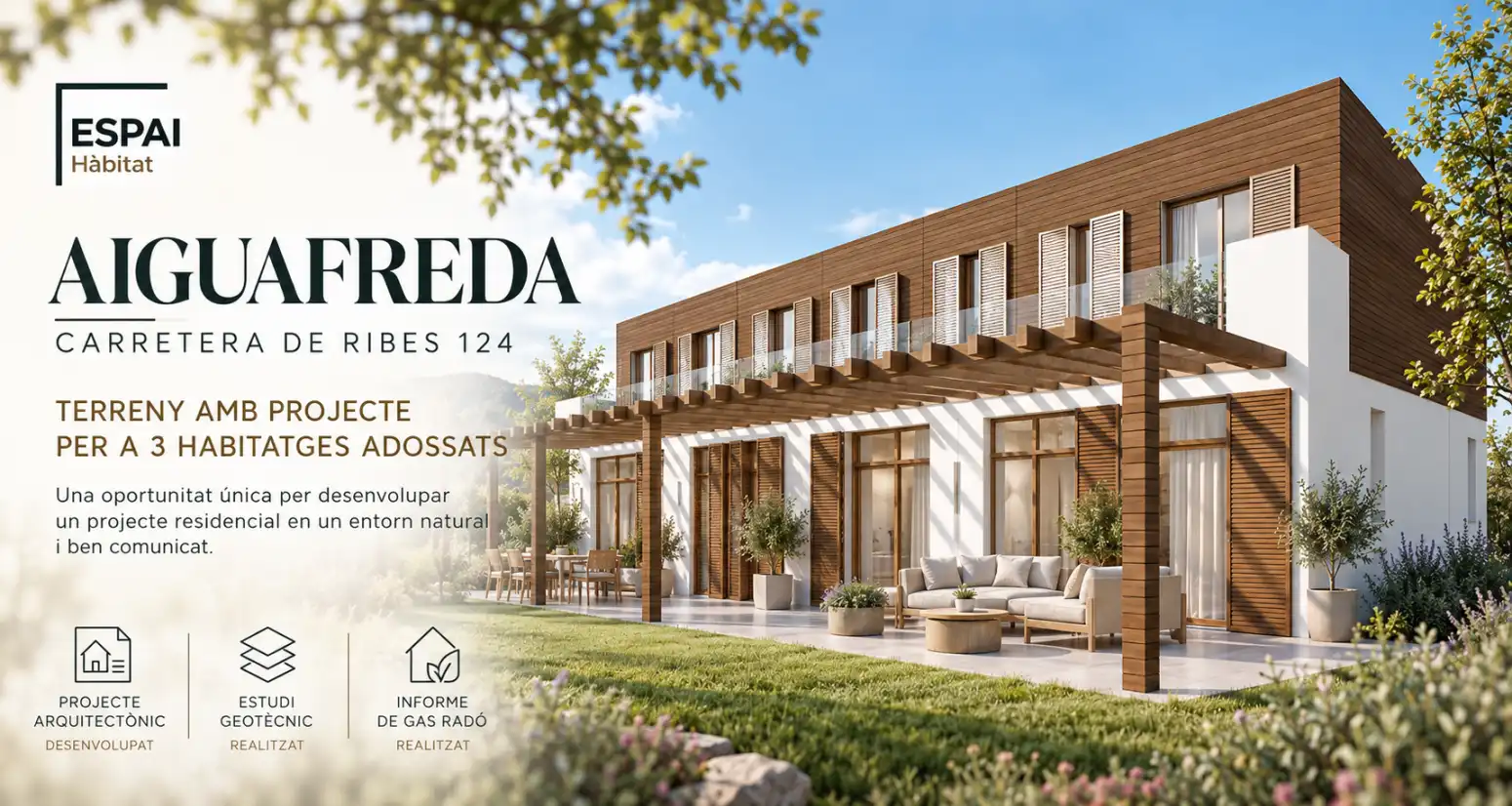 Terreno residencial en venta en Aiguafreda - CR RIBAS 124