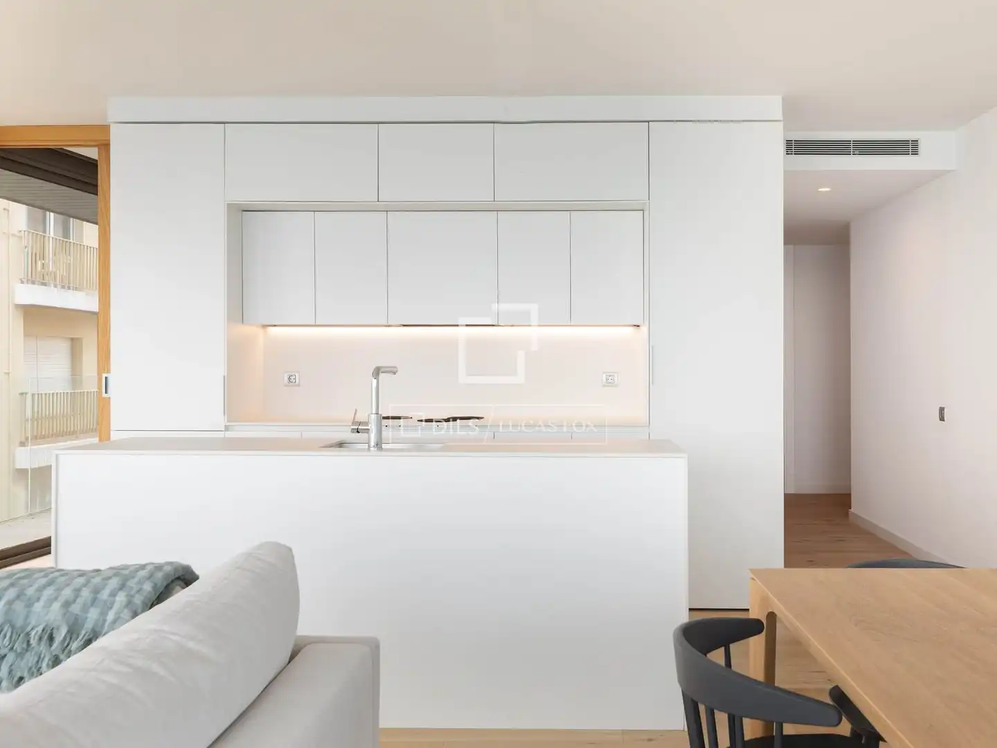 Kitchen of Flat for sale in Lloret de Mar  with Air Conditioner, Heating and Terrace