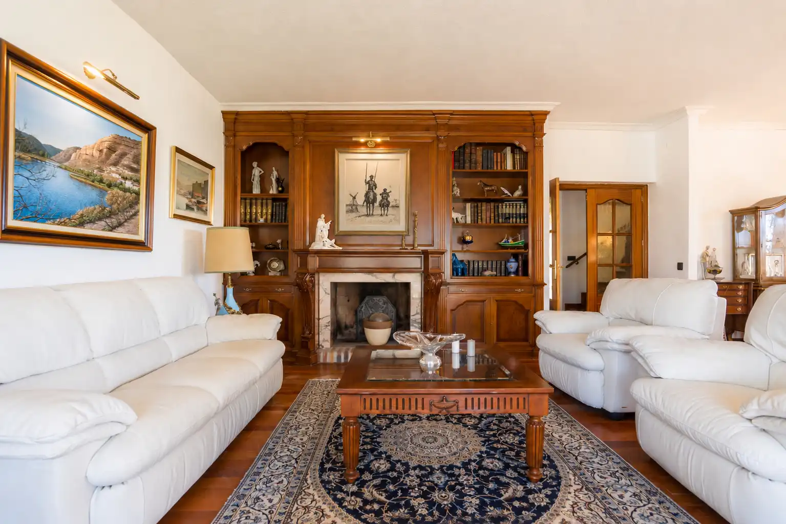 Living room of Houses for sale in Collado Villalba  with Air Conditioner, Heating and Private garden