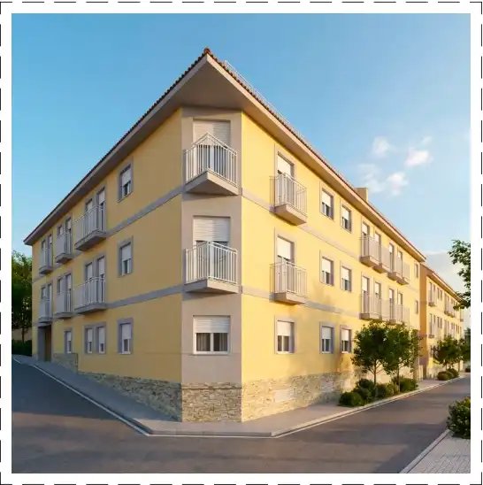 Außenansicht von Dachboden zum Verkauf in Horcajo de Santiago mit Heizung, Parkett und Terrasse