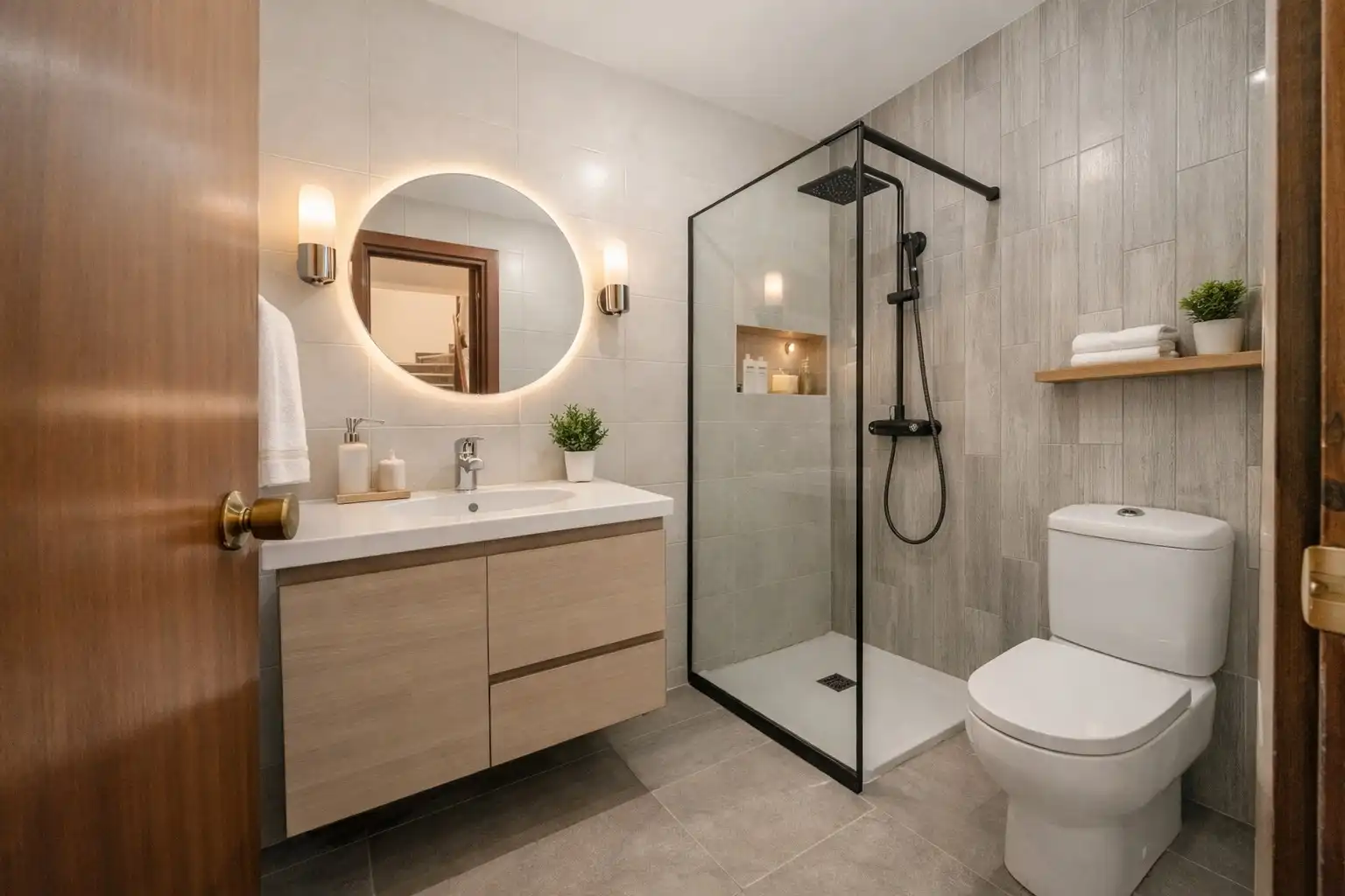Baño de Casa adosada en venta en El Ejido con Terraza