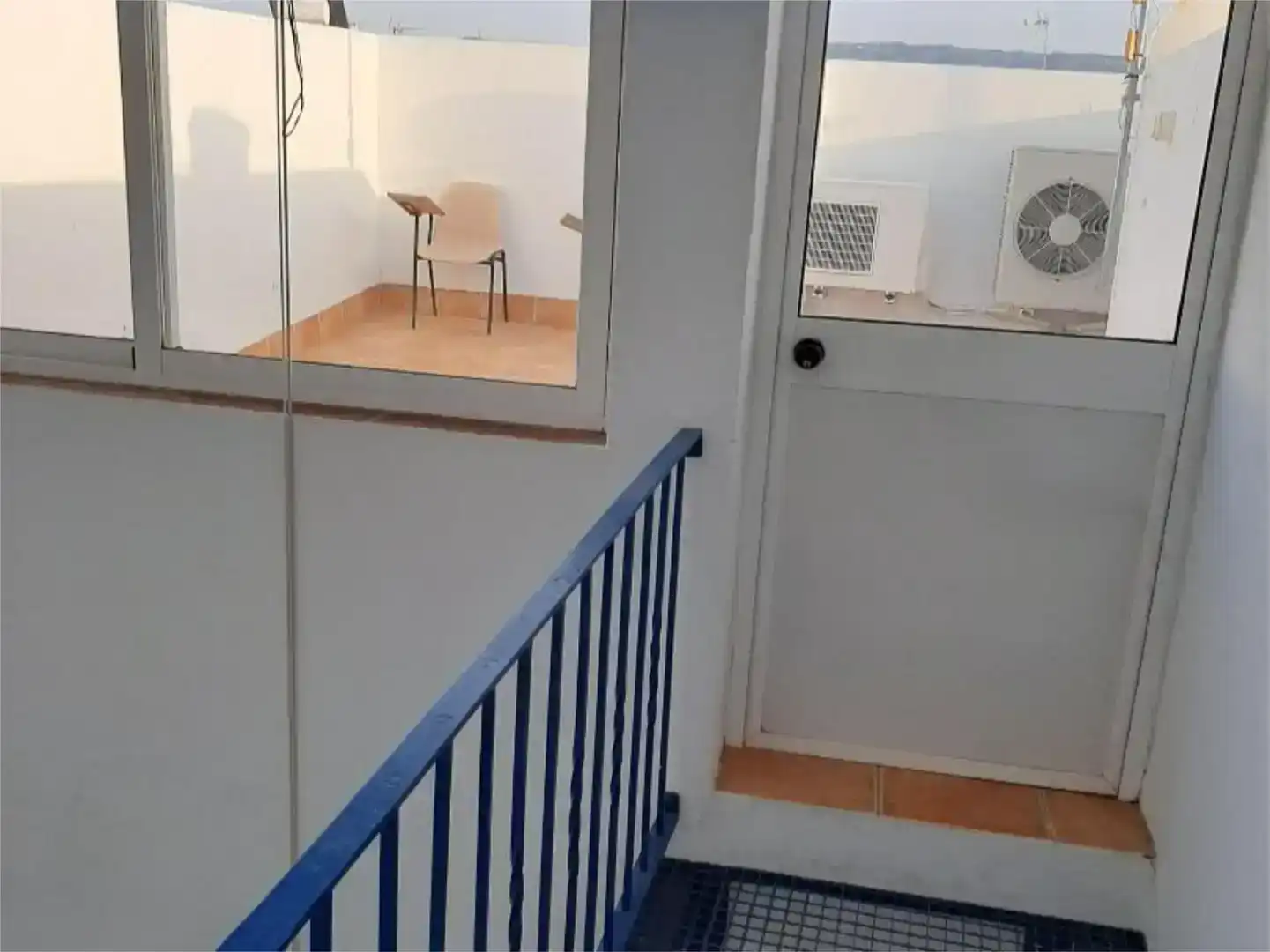 Balcony of Flat for rent in Osuna  with Air Conditioner, Storage room and Furnished