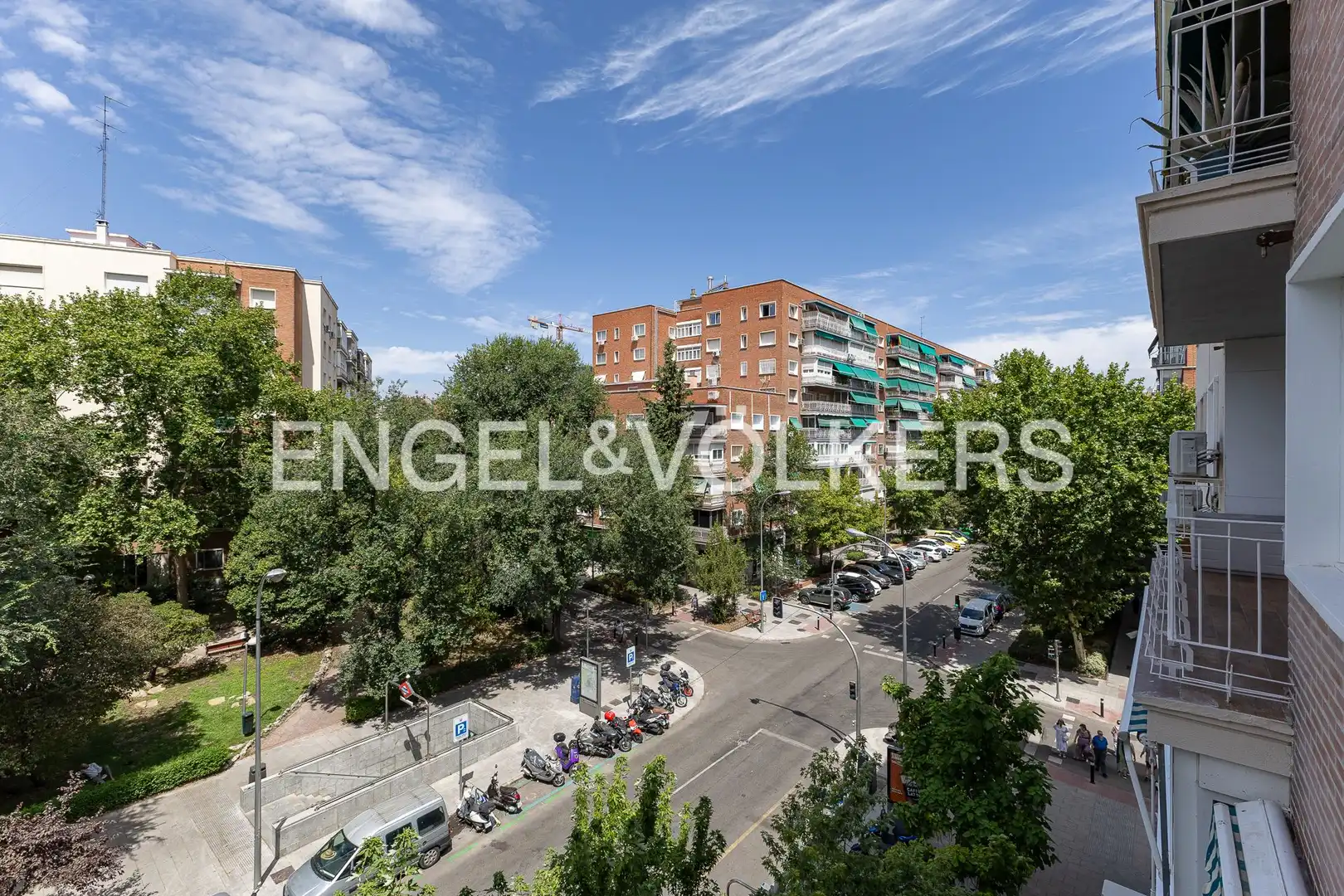 Exterior view of Flat for rent in Madrid  with Air Conditioner, Heating and Terrace