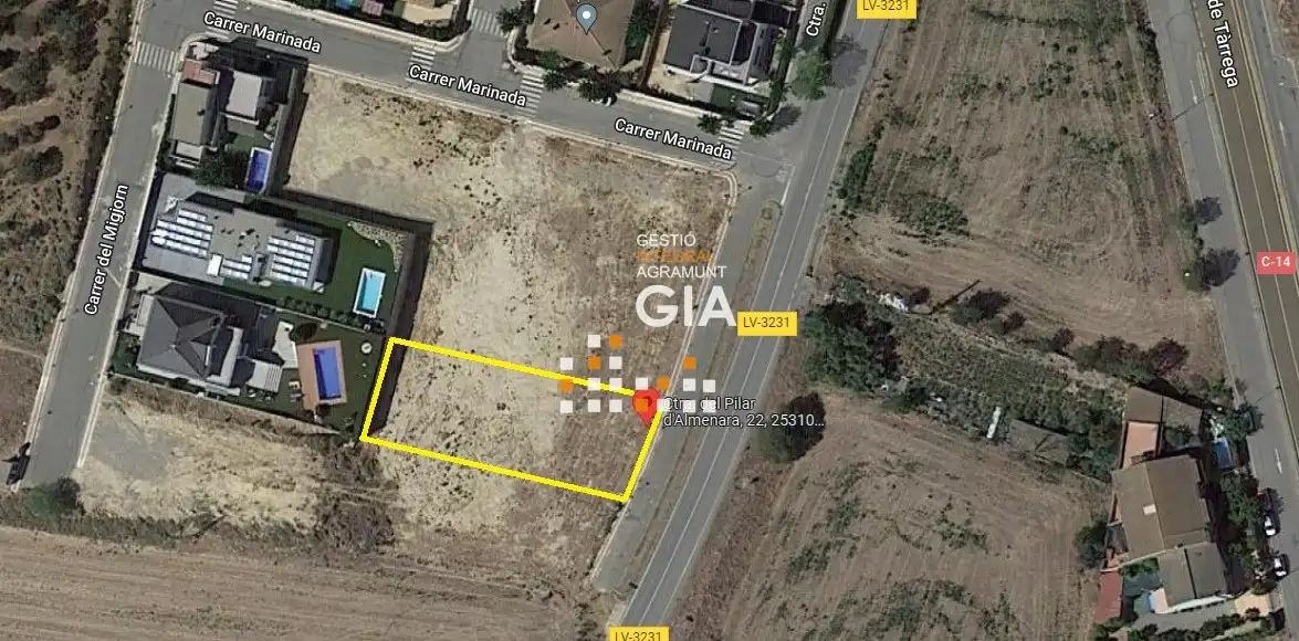 Residential land for sale in Carretera del Pilar d'Almenara 22