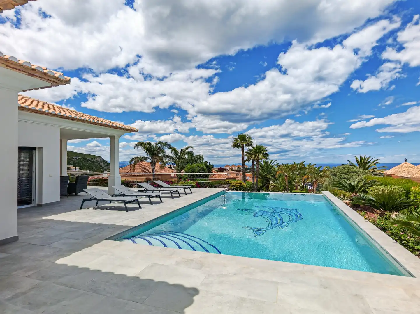 Swimming pool of Houses for sale in Dénia  with Air Conditioner, Heating and Private garden