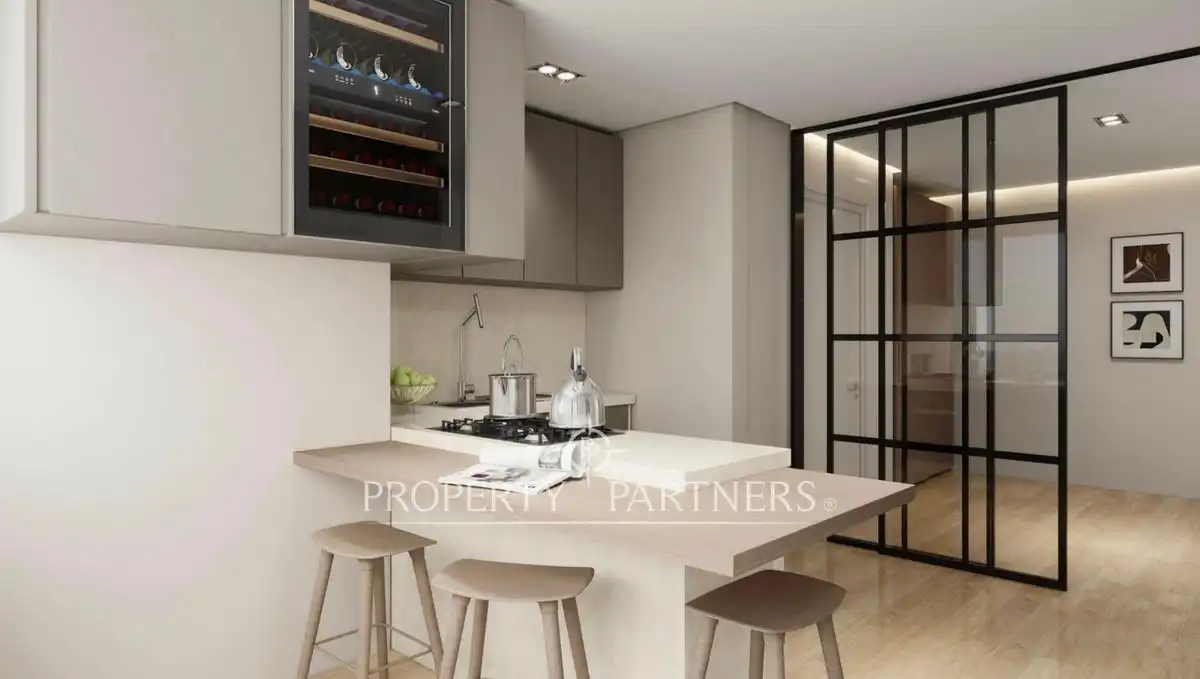 Cuina de Apartament en venda en Madrid amb Aire condicionat, Terrassa i Moblat