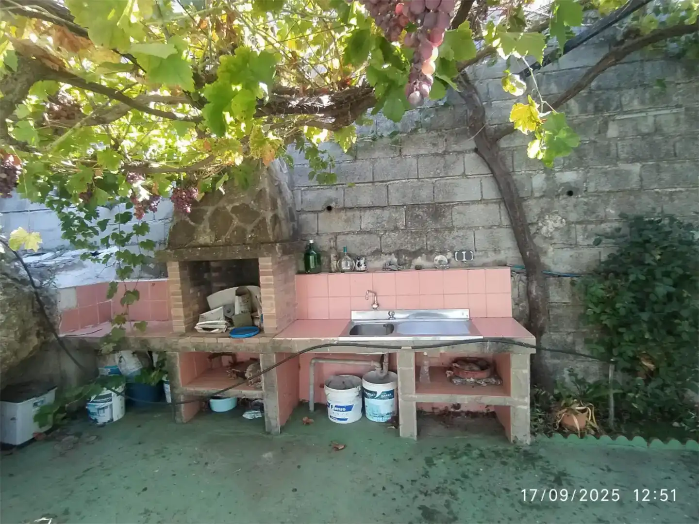 Cuina de Finca rústica en venda en Alfarnatejo amb Aire condicionat i Jardí privat