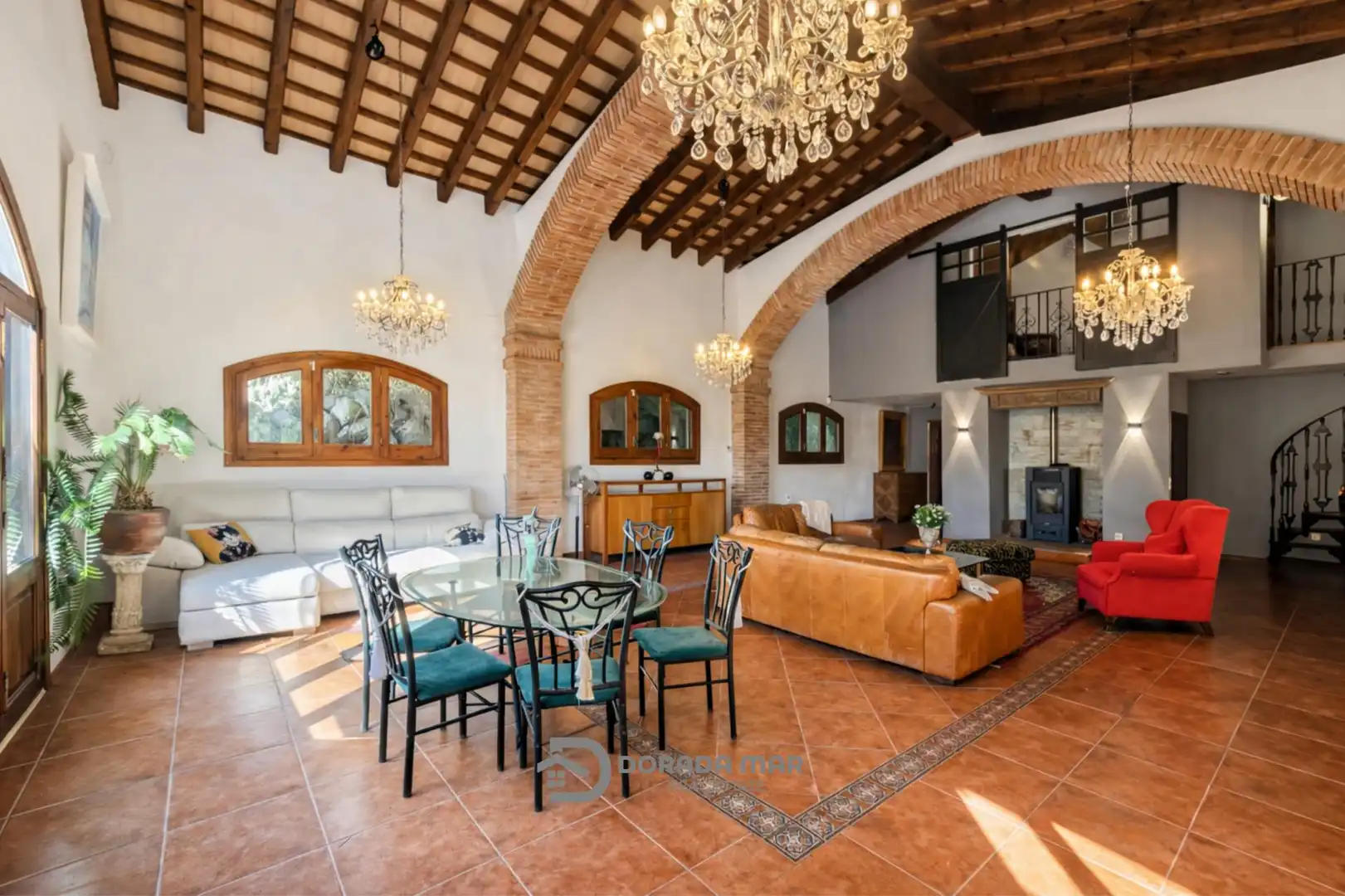 Sala de estar de Casa o chalet en venta en Olivella con Calefacción y Jardín privado