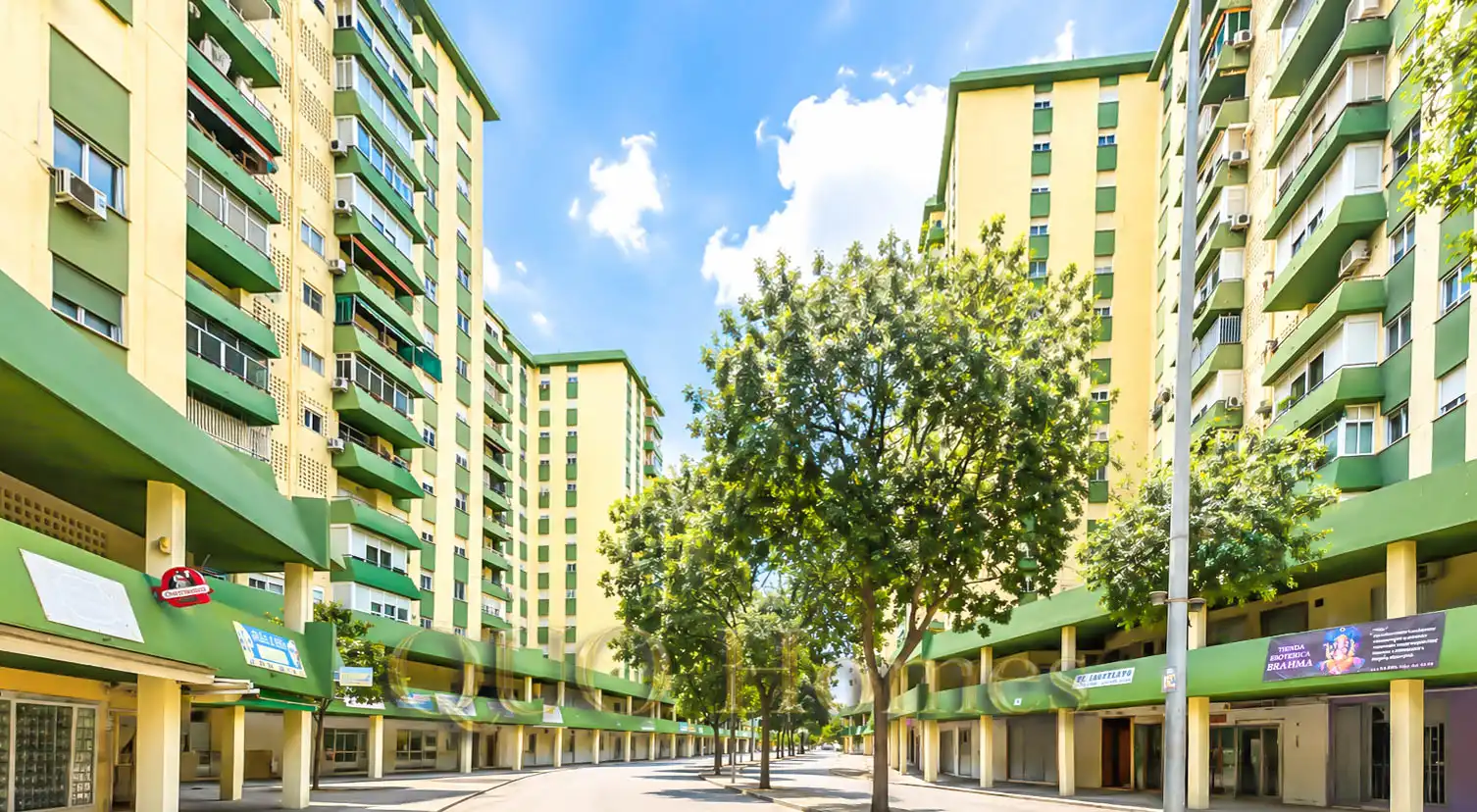 Exterior view of Flat for sale in Jerez de la Frontera  with Air Conditioner, Storage room and Balcony