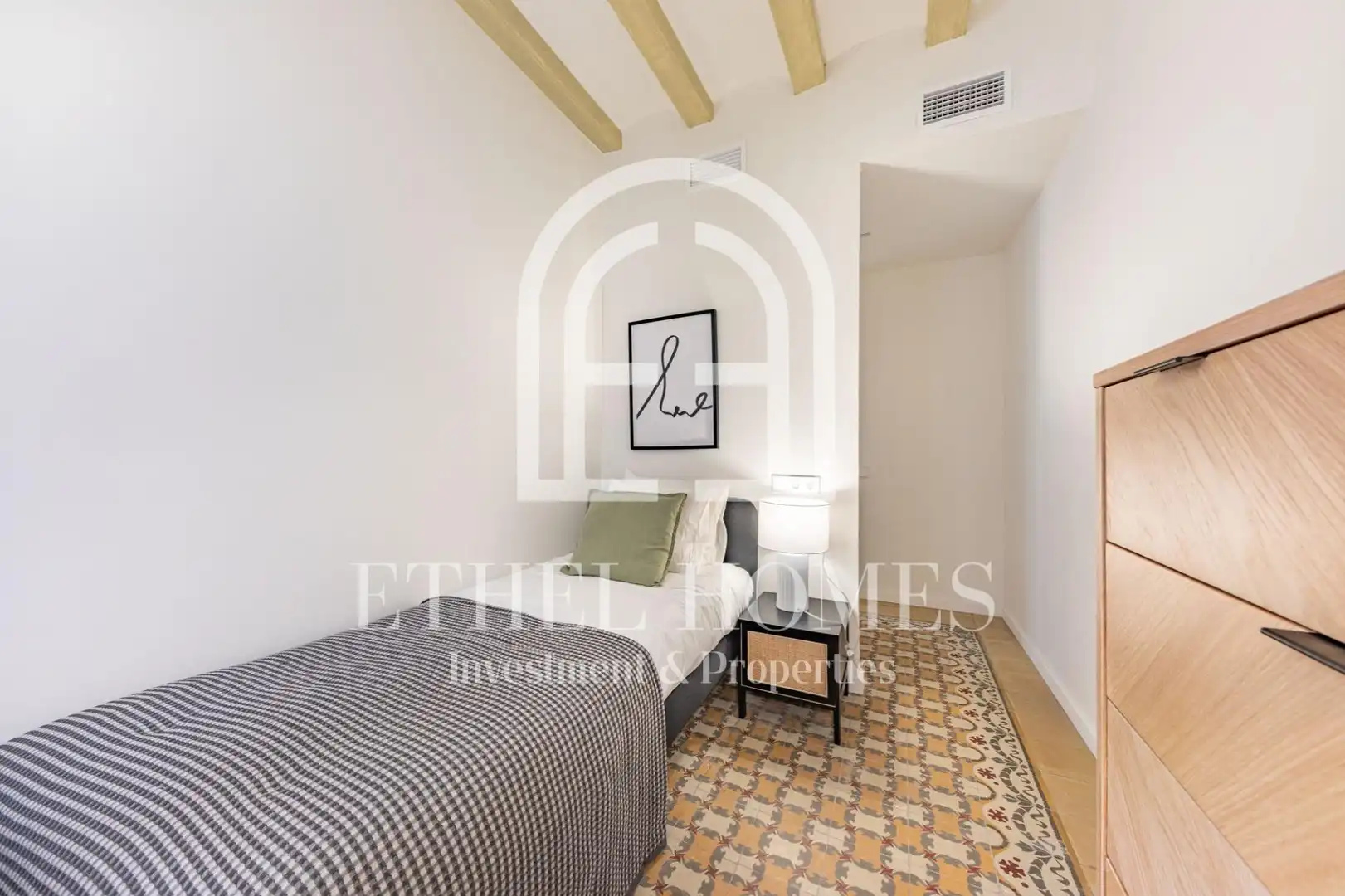 Habitación de Piso de alquiler en Barcelona con Aire acondicionado, Calefacción y Balcón