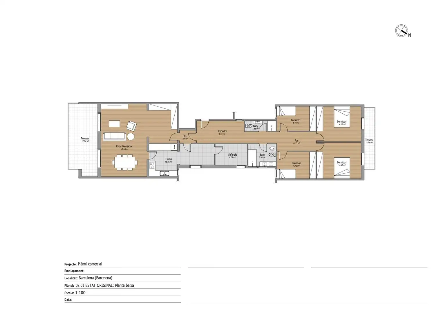 Appartamento con terrazza in vendita a Carrer CORTS CATALANES, imagen 40