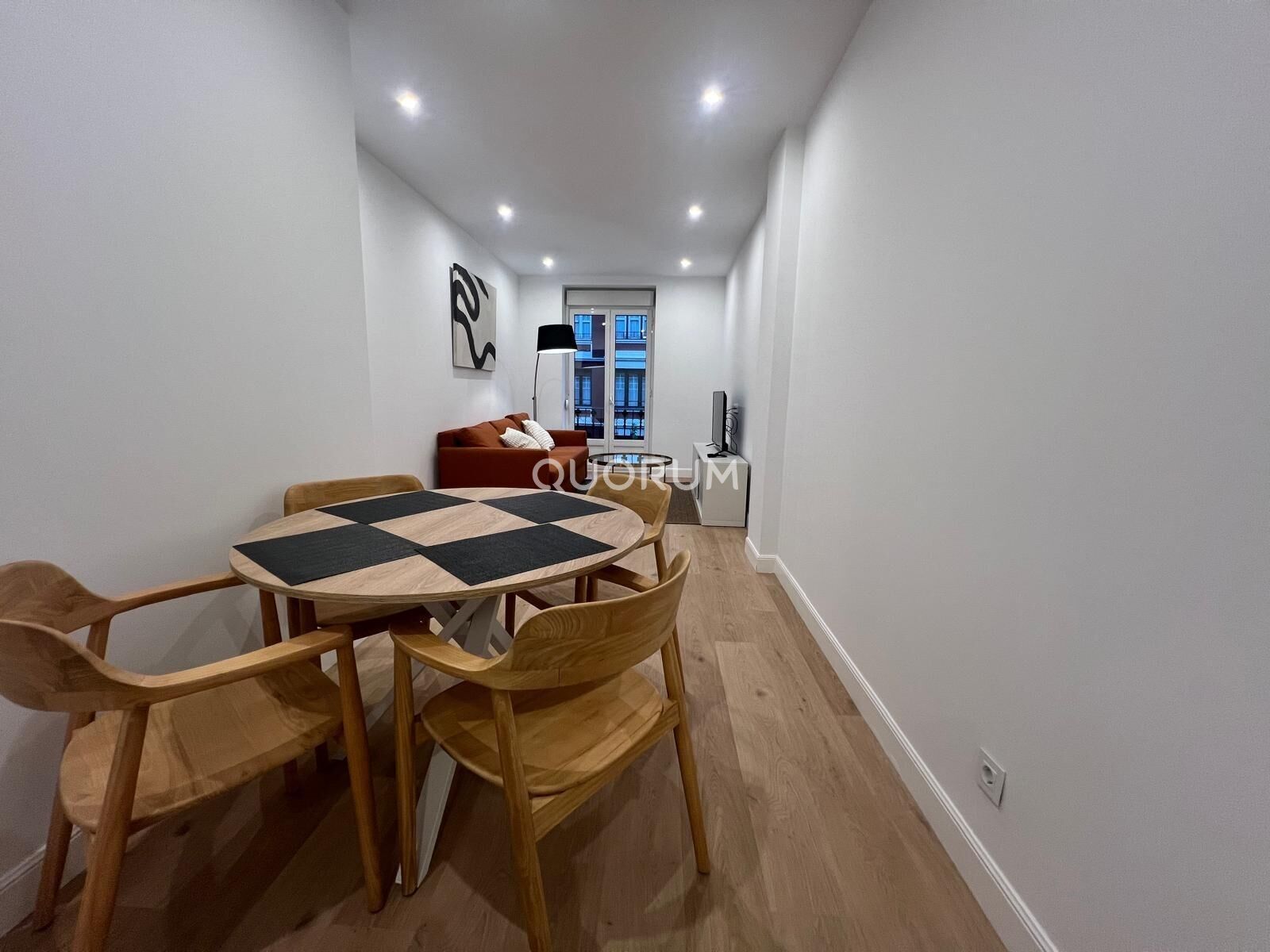 Dining room of Flat to rent in Bilbao   with Heating and Balcony