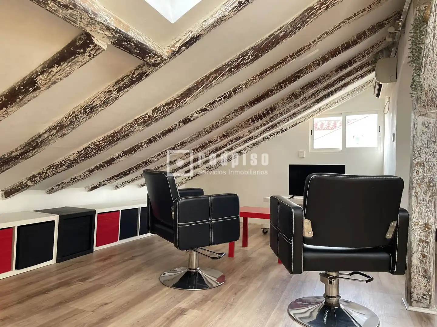 Living room of Lofts for rent in Madrid