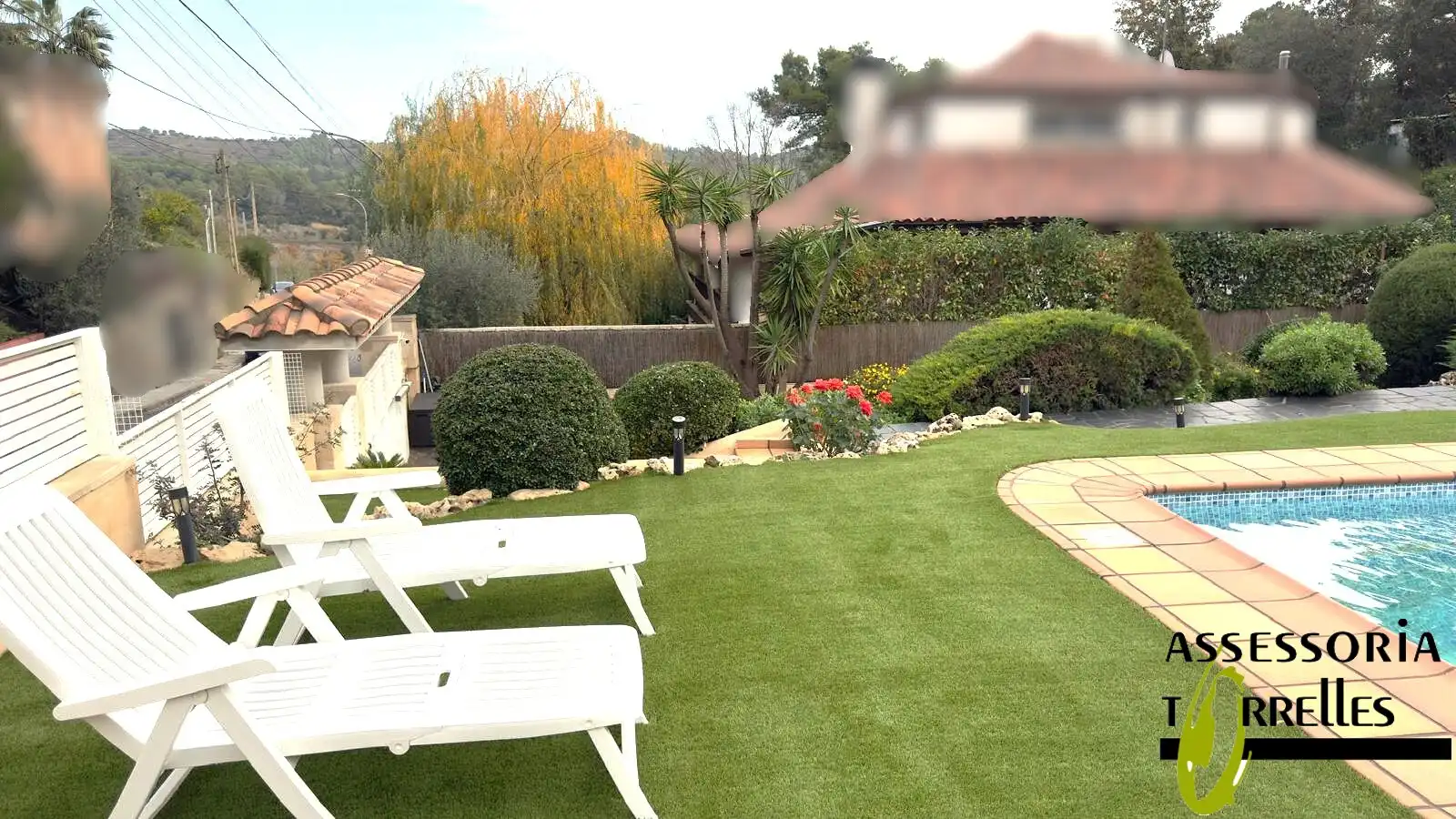 Terrasse von Haus oder Chalet zum Verkauf in Torrelles de Llobregat mit Heizung, Privatgarten und Parkett