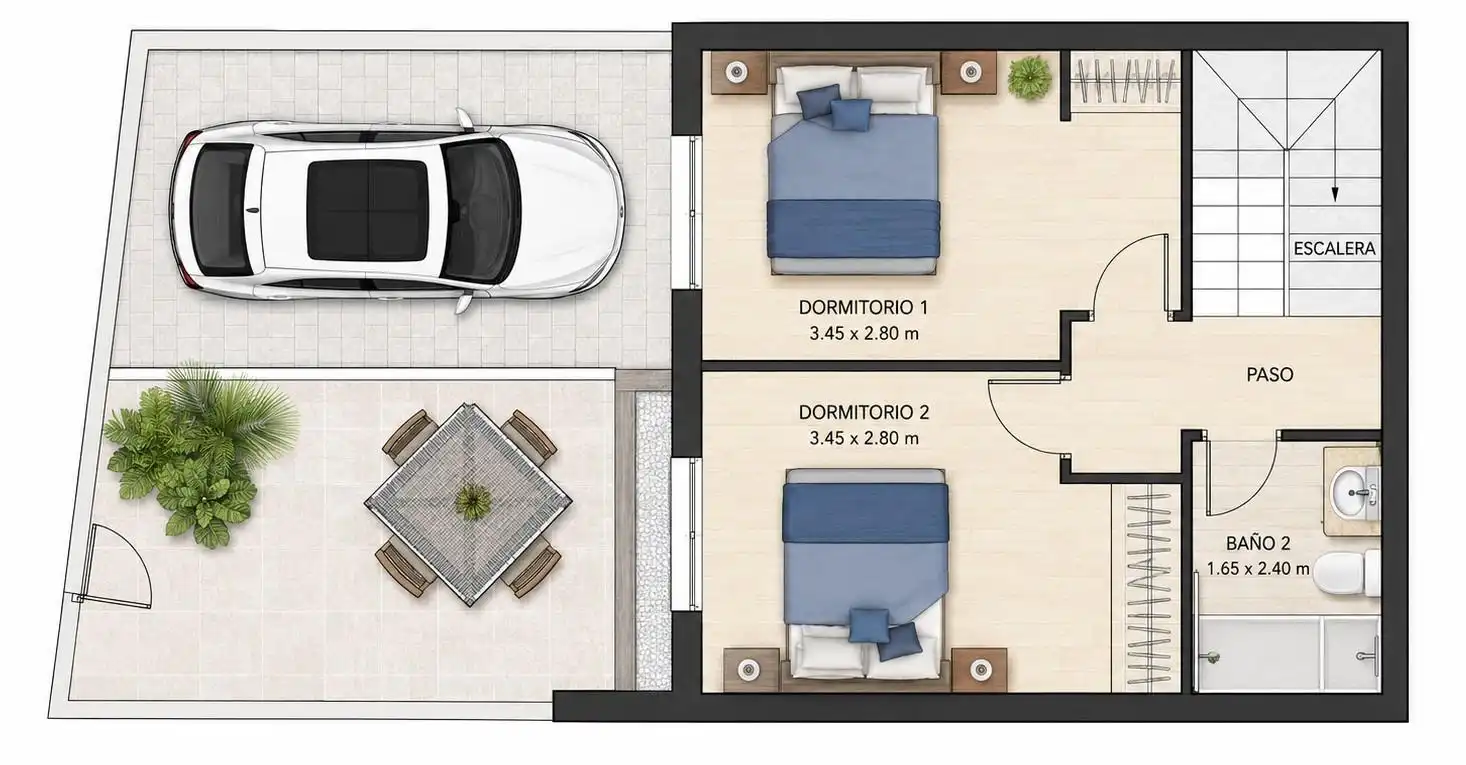 Terraced house with pool for sale in Orihuela Costa, imagen 31