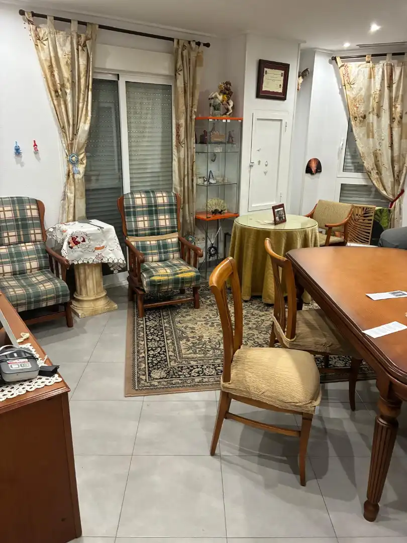Dining room of Flat for sale in Aspe  with Air Conditioner, Furnished and Balcony