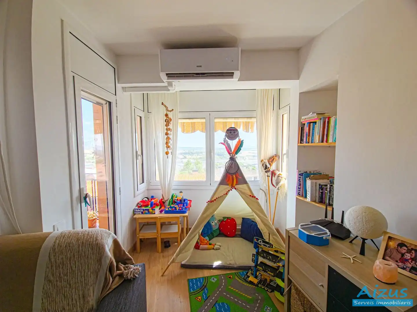 Sala de estar de Piso en venta en Sentmenat con Aire acondicionado, Calefacción y Terraza