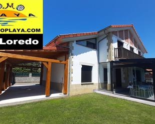Exterior view of House or chalet for sale in Ribamontán al Mar  with Heating, Private garden and Terrace